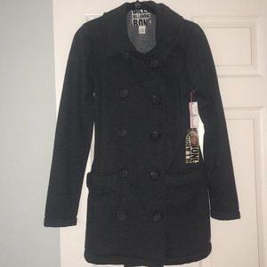 NWT Charcoal Billabong Coat
